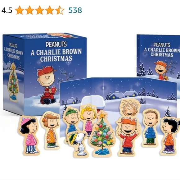 Peanuts collectable wooden set - Picture 2 of 3